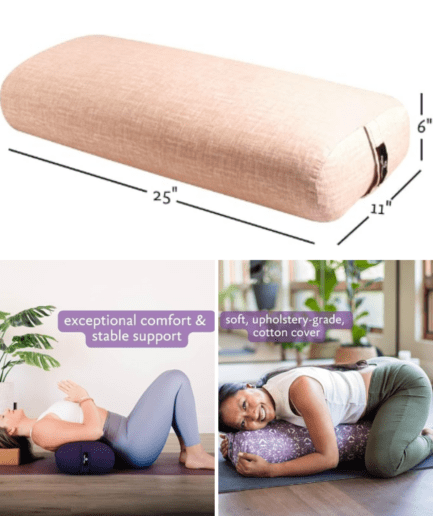 Hugger Mugger Standard Yoga Bolster