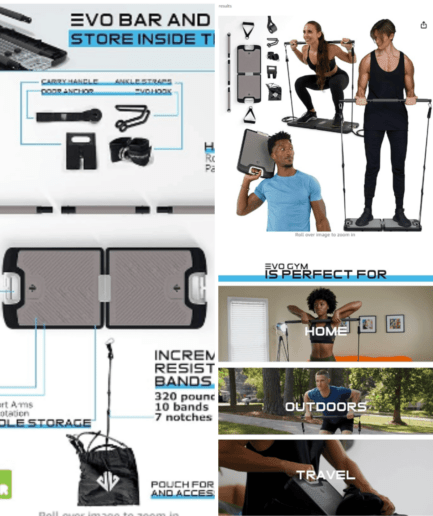 Fitness Equipment Portable Home Gym EVO Gym