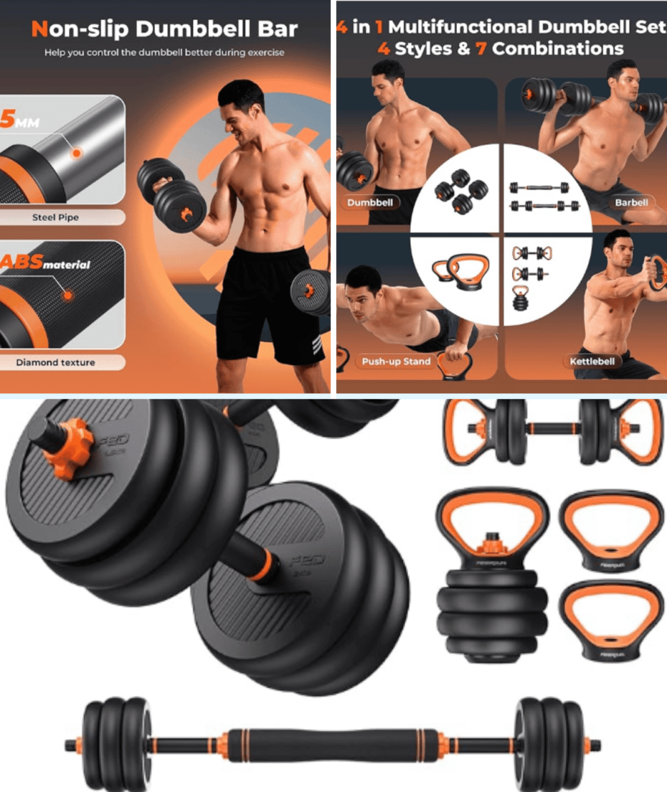 Adjustable Dumbbells